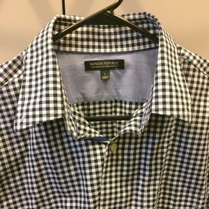 Banana Republic Non-Iron Tailored Slim Fit Shirt